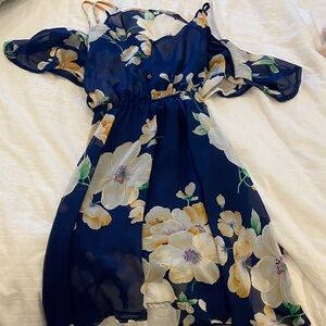 Floral Off-Shoulder Dress